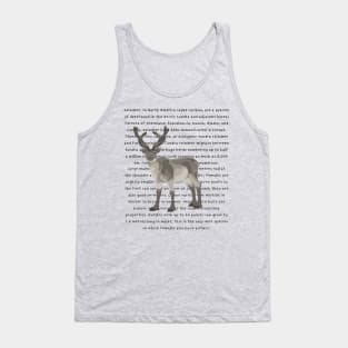 Reindeer Information Tank Top